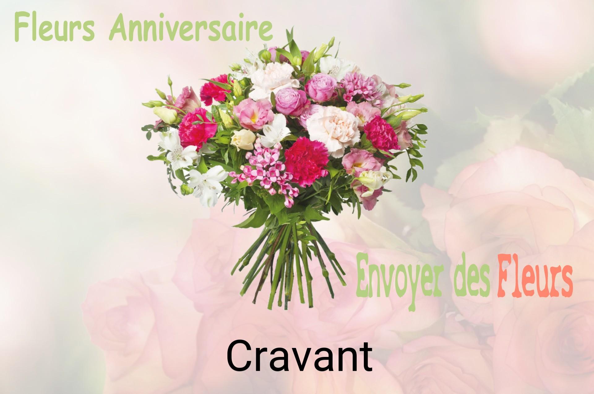 Bouquet de fleurs d’anniversaire livré à Cravant